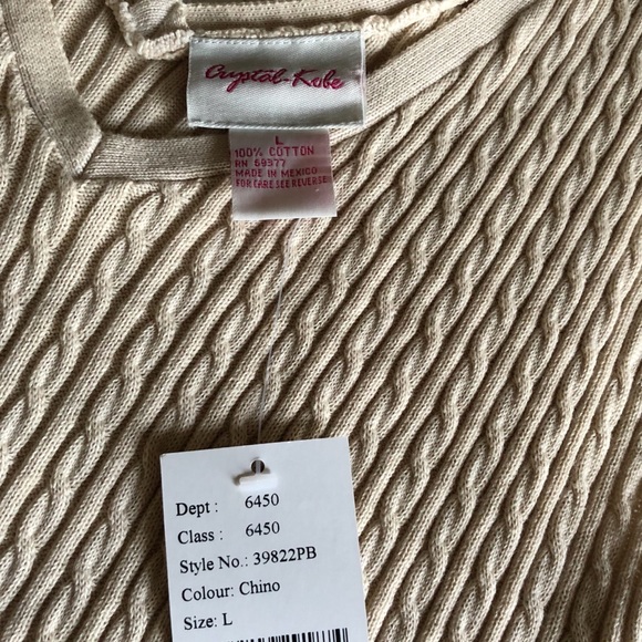 Crystal-Kobe sleeveless sweater - Picture 3 of 4